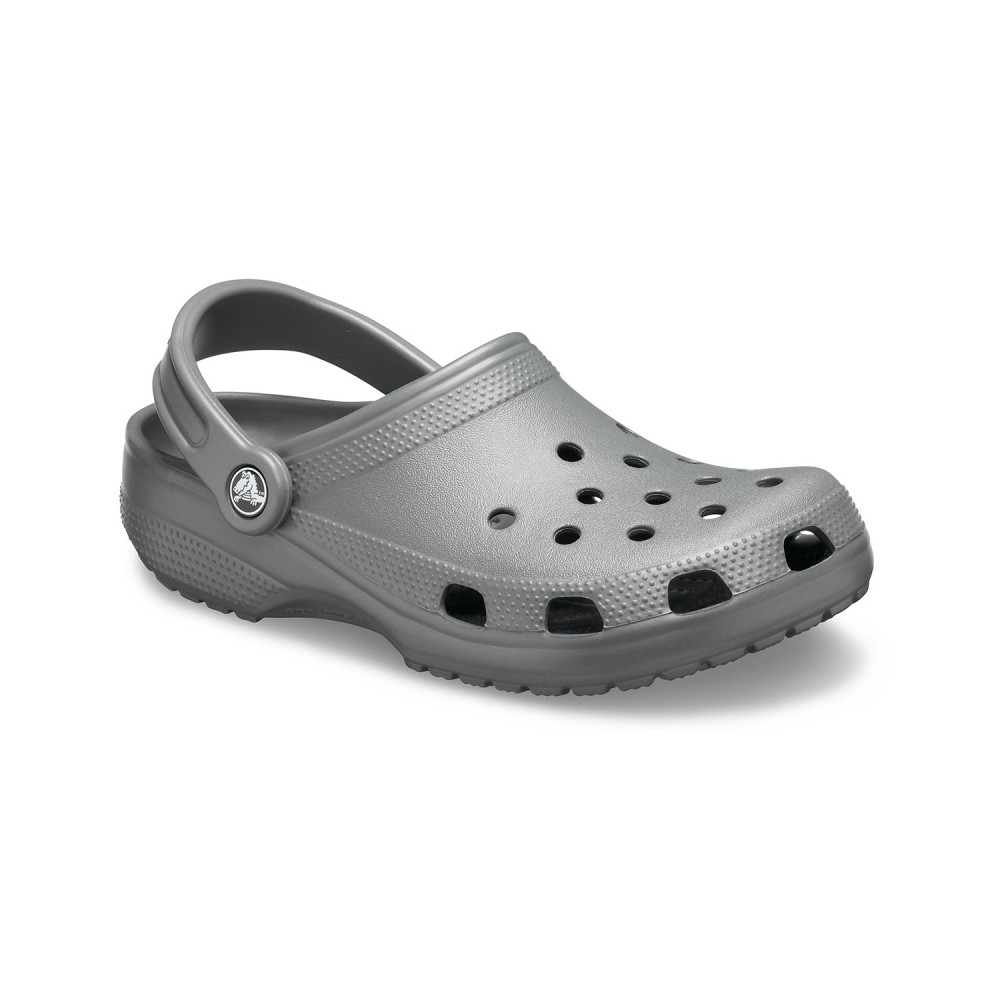 Crocs - Sandali grigi Classic Sabot U roomy Fit per uomo | cr10001-0da slate