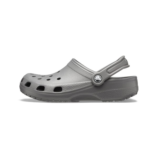 Crocs - Sandali grigi Classic Sabot U roomy Fit per uomo | cr10001-0da slate