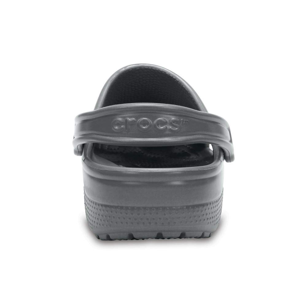 Crocs - Sandali grigi Classic Sabot U roomy Fit per uomo | cr10001-0da slate