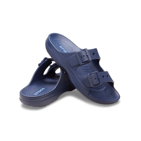 Crocs - Sandali blu Saturday Sandal M con due cinturini regolabili per uomo |