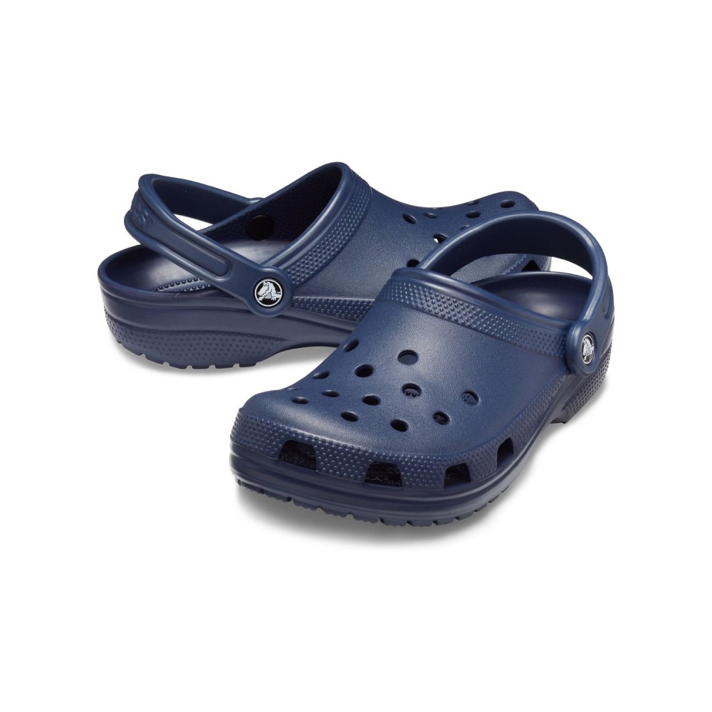 Crocs - Sandali blu Classic Sabot U roomy Fit per uomo | cr10001-410 navy blu