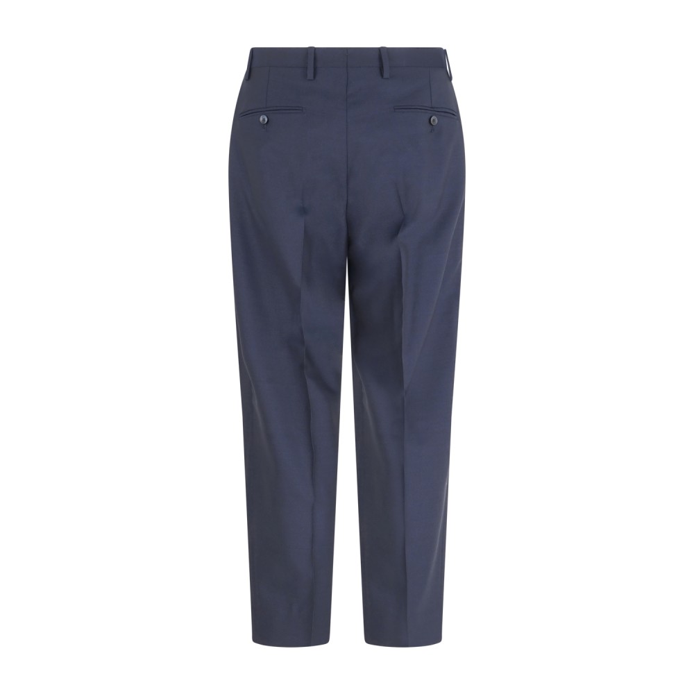 Briglia 1949 - Pantalone blu Arnos tasca a filo in fresco lana "Vitale Barberis