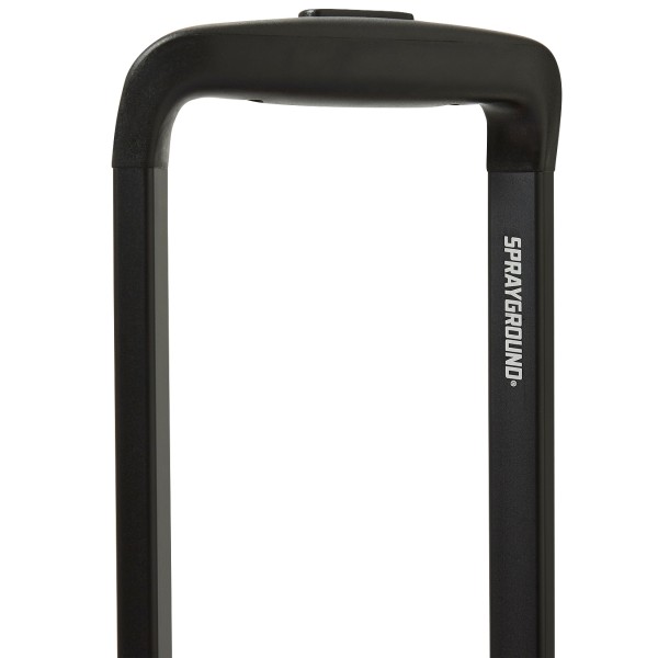 Sprayground - Valigia nera sharks in paris wtf bubbly black check per uomo |