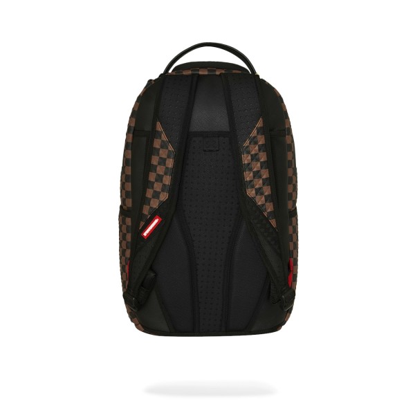 Sprayground - Zaino marrone sharks in paris pyramid backpack per uomo |