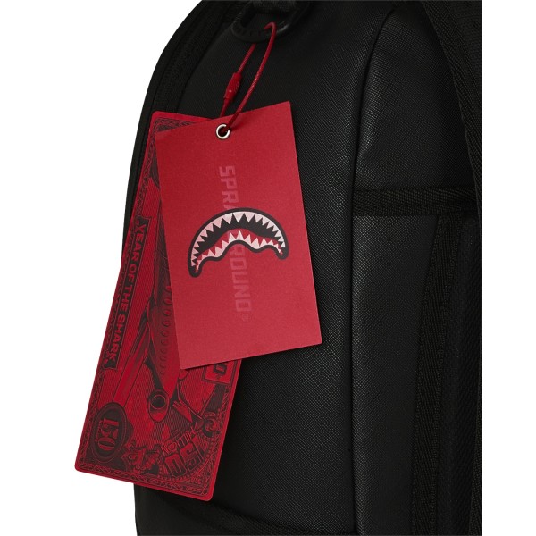 Sprayground - Zaino nero blacked out embossed gold tooth per uomo | 910b9325nsz