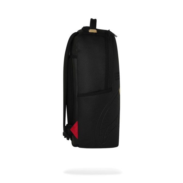Sprayground - Zaino nero blacked out embossed gold tooth per uomo | 910b9325nsz