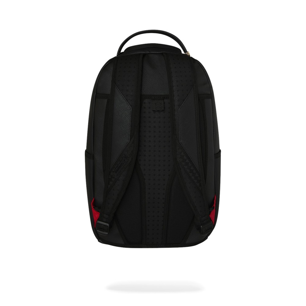 Sprayground - Zaino nero blacked out embossed gold tooth per uomo | 910b9325nsz