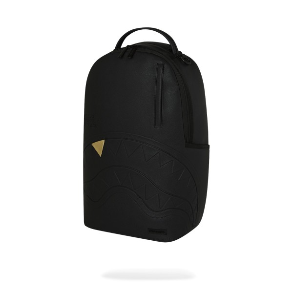 Sprayground - Zaino nero blacked out embossed gold tooth per uomo | 910b9325nsz
