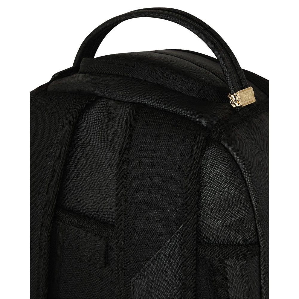 Sprayground - Zaino nero blacked out embossed gold tooth per uomo | 910b9325nsz
