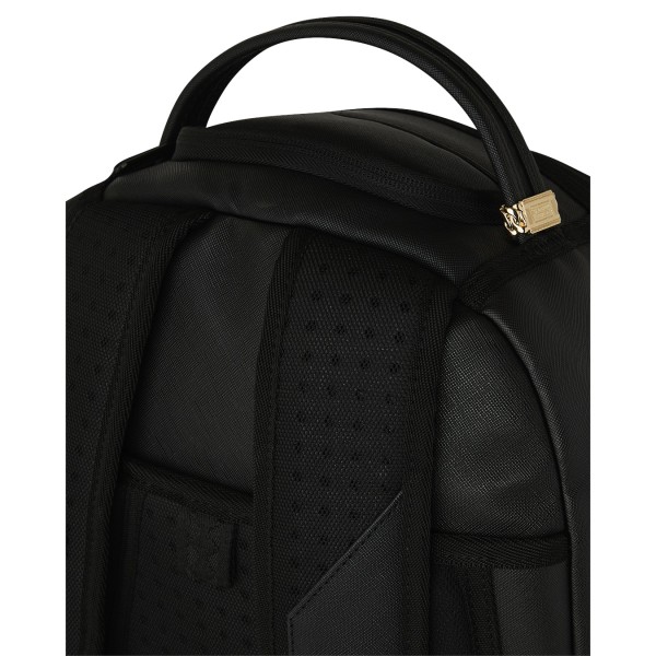 Sprayground - Zaino nero blacked out embossed gold tooth per uomo | 910b9325nsz