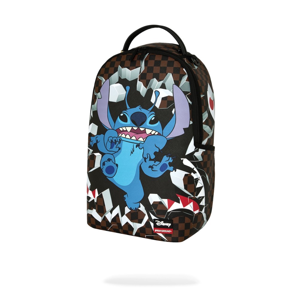 Sprayground - Zaino nero disney stitch breakout per uomo | 910b9174nsz nero