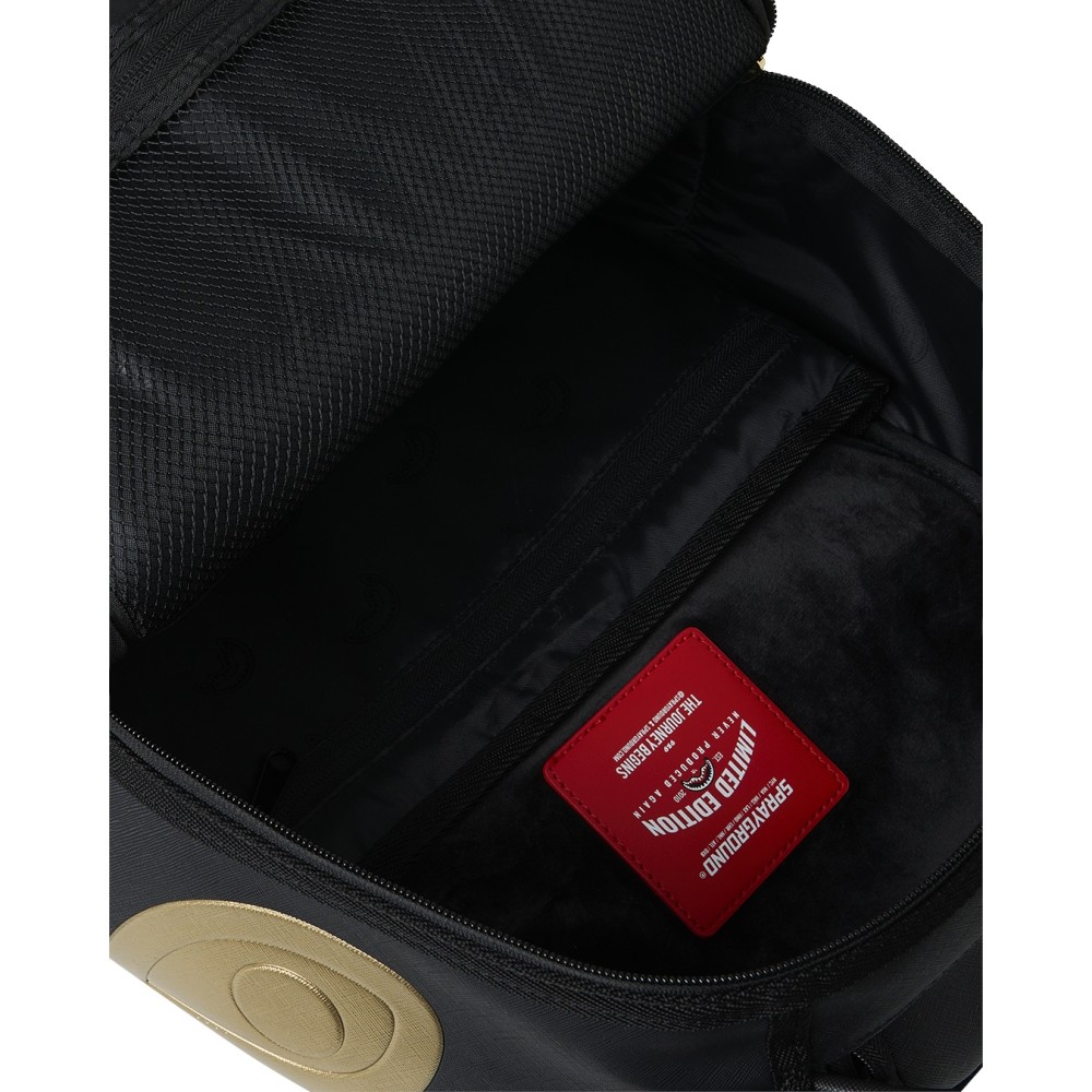 Sprayground - Zaino nero scarface gold embossed per uomo | 910b9555nsz nero