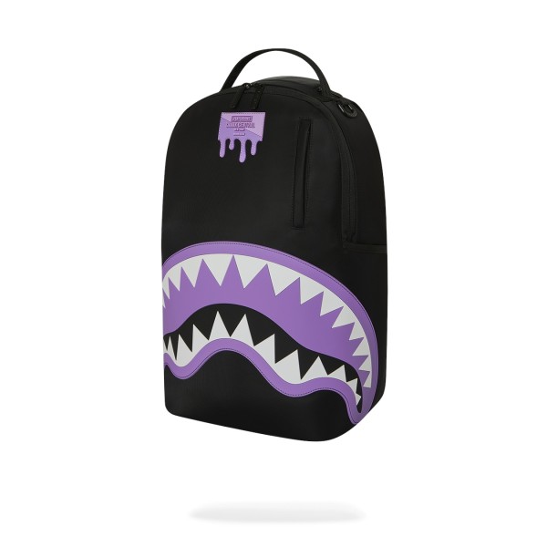 Sprayground - Zaino nero shark central light purple per uomo | 910b9631nsz nero