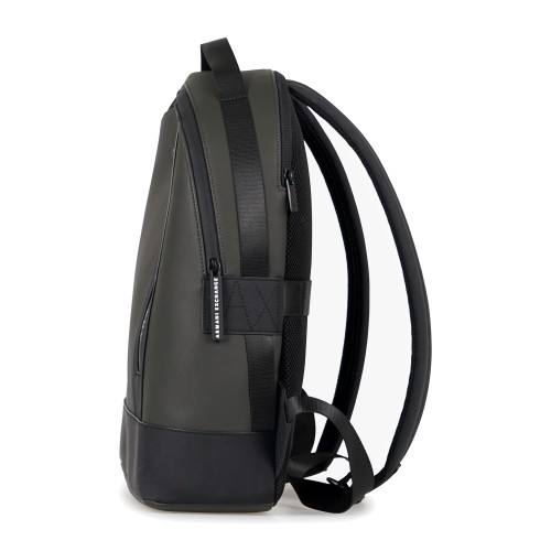 Armani Exchange - Zaino nero in poliestere logo verticale per uomo | xm003167 2