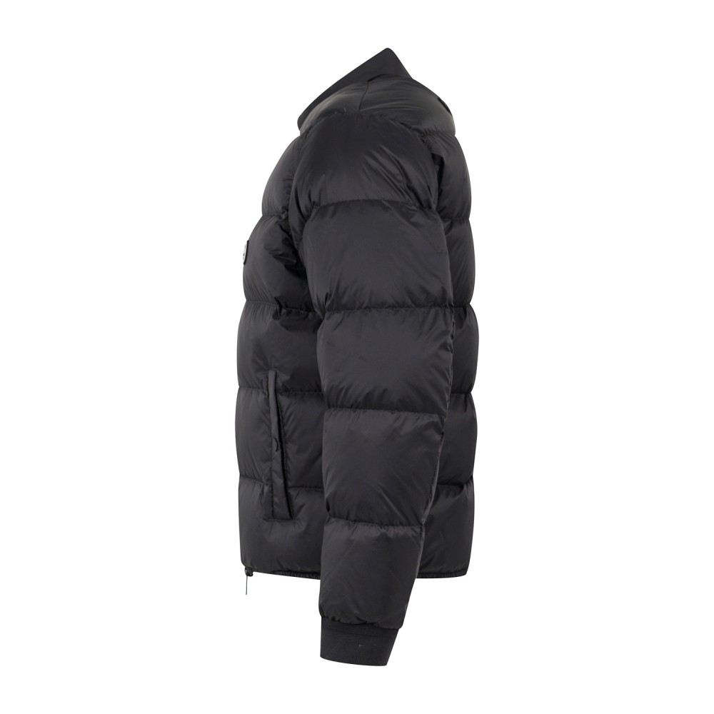 Armani Exchange | Giubbotto piumino nero in nylon trapuntato per uomo