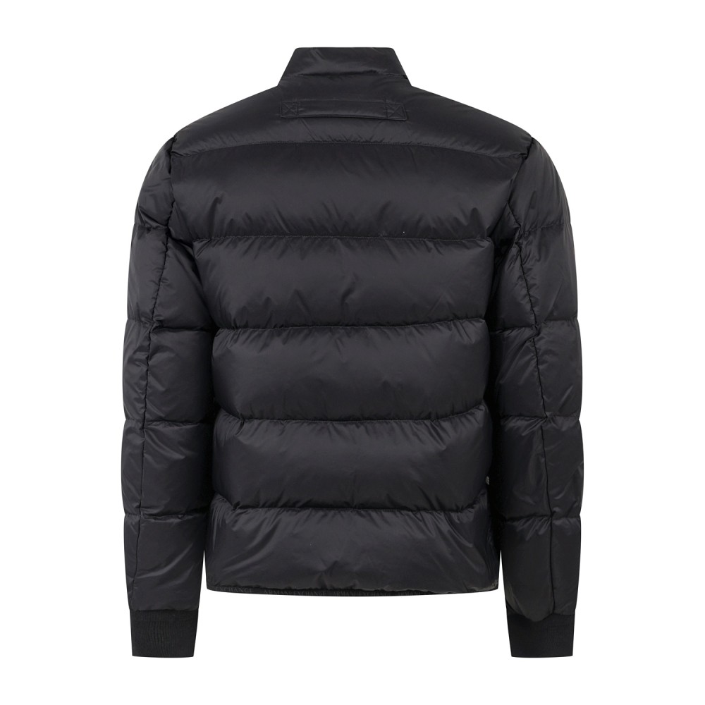 Armani Exchange | Giubbotto piumino nero in nylon trapuntato per uomo