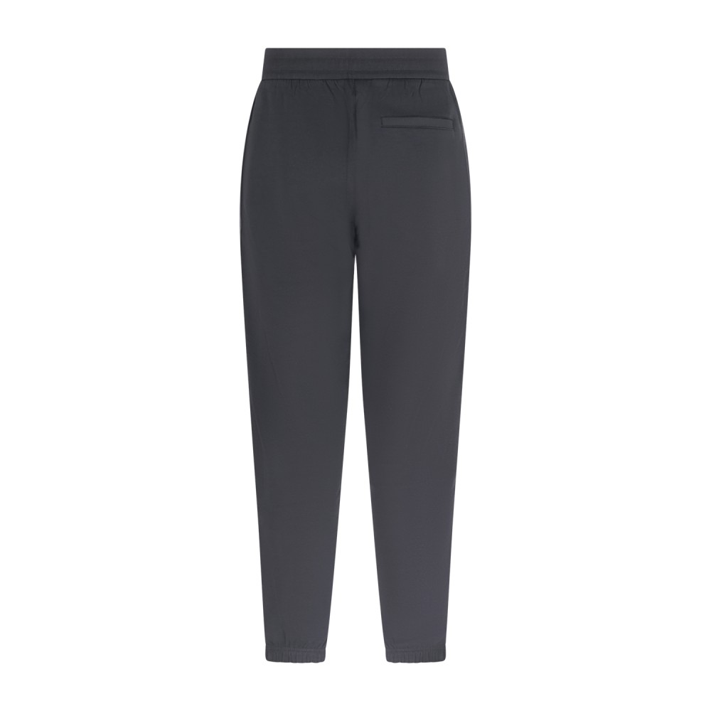 Armani Exchange - Pantalone tuta nero con bande regular fit per uomo | xm001301