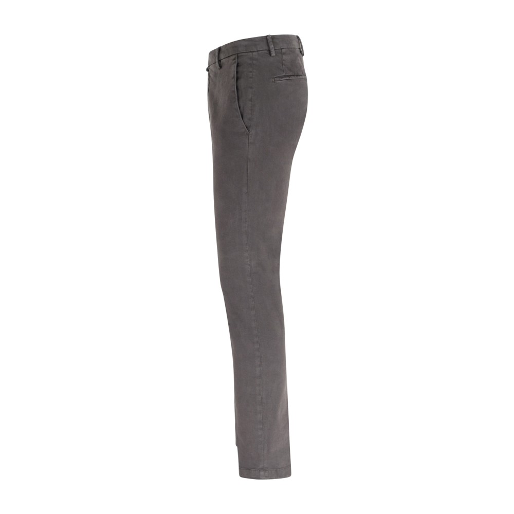 Briglia 1949 - Pantalone marrone Bg04 tasca a filo in cotone per uomo | bg04