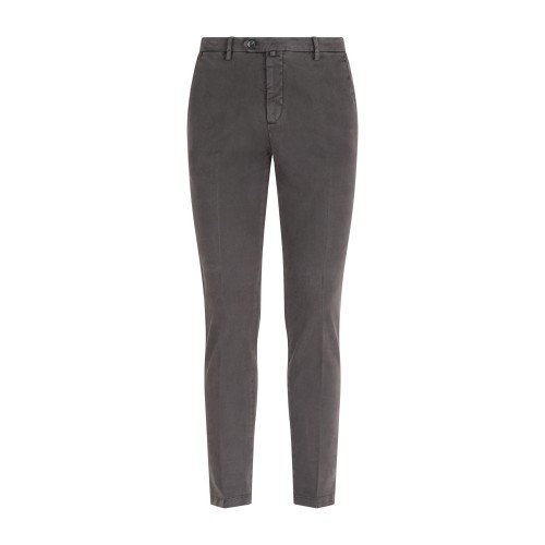 Briglia 1949 - Pantalone marrone Bg04 tasca a filo in cotone per uomo | bg04