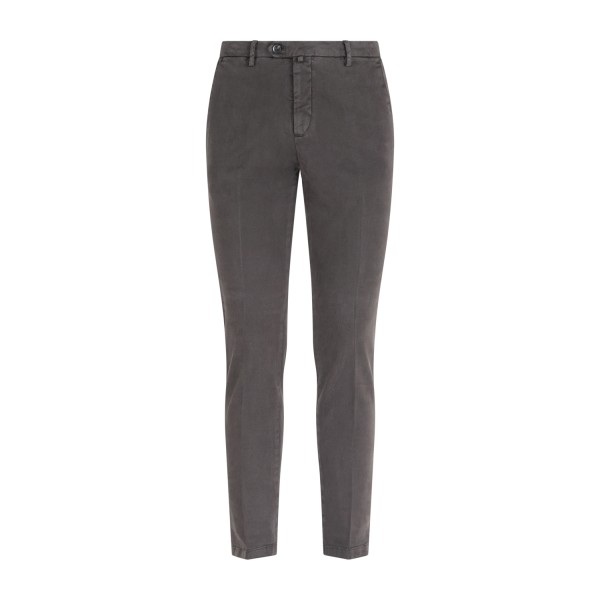 Briglia 1949 - Pantalone marrone Bg04 tasca a filo in cotone per uomo | bg04