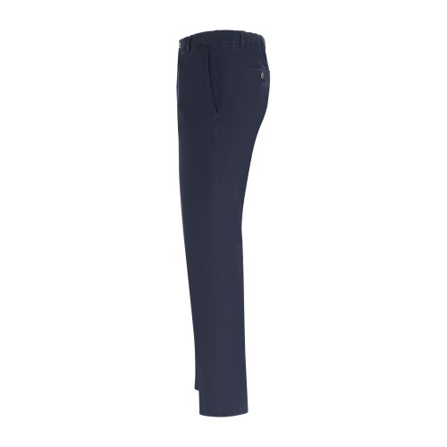 Briglia 1949 - Pantalone blu Bg61 tasca a filo con elastico in vita in cotone e 2