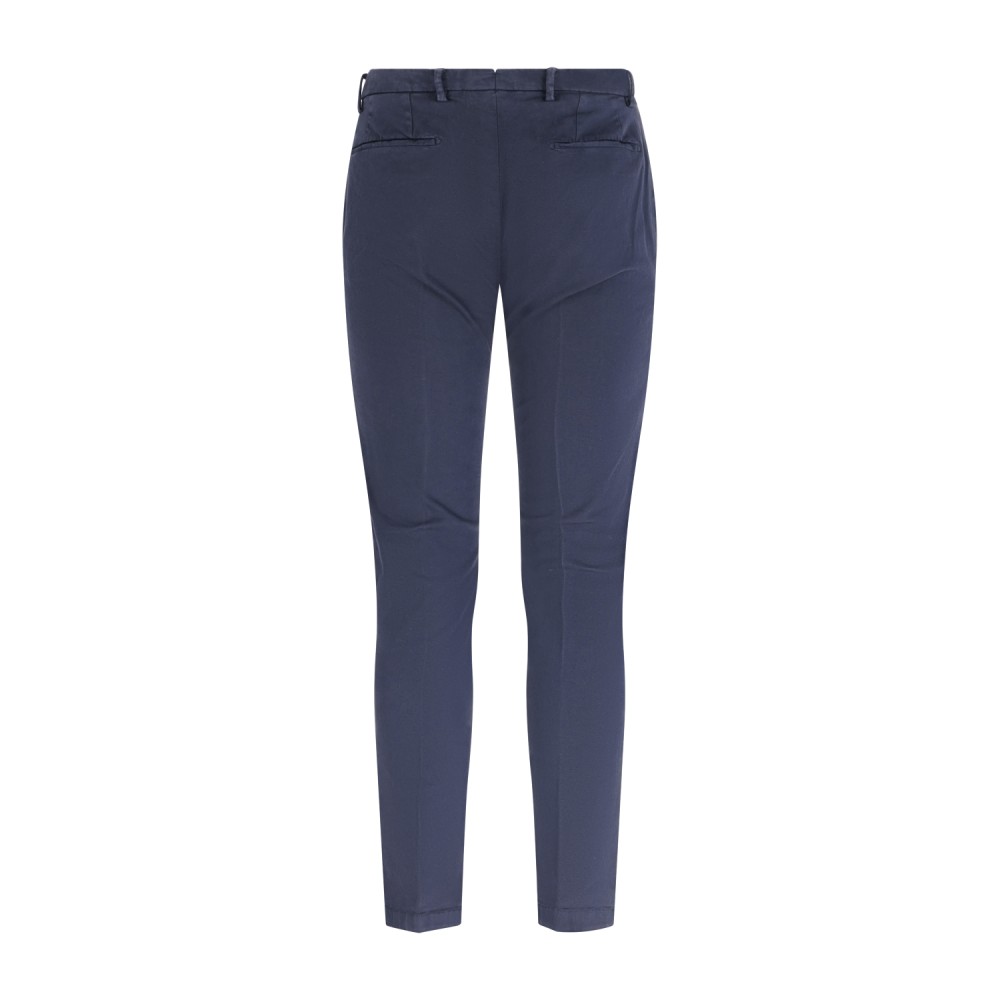 Briglia 1949 - Pantalone blu Bg04 tasca a filo in cotone per uomo | bg04 400009
