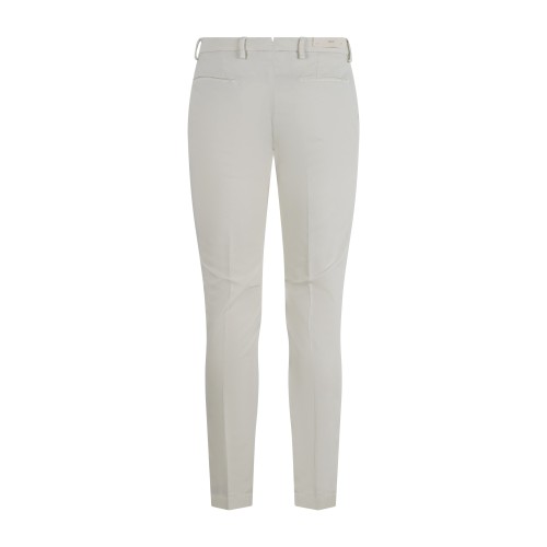 Briglia 1949 - Pantalone bianco Bg04 tasca a filo in cotone per uomo | bg04 2