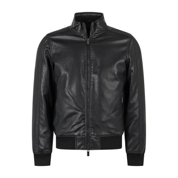 Markup - Giubbotto nero in ecopelle per uomo | mk24005 nero