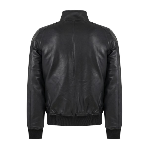 Markup - Giubbotto nero in ecopelle per uomo | mk24005 nero