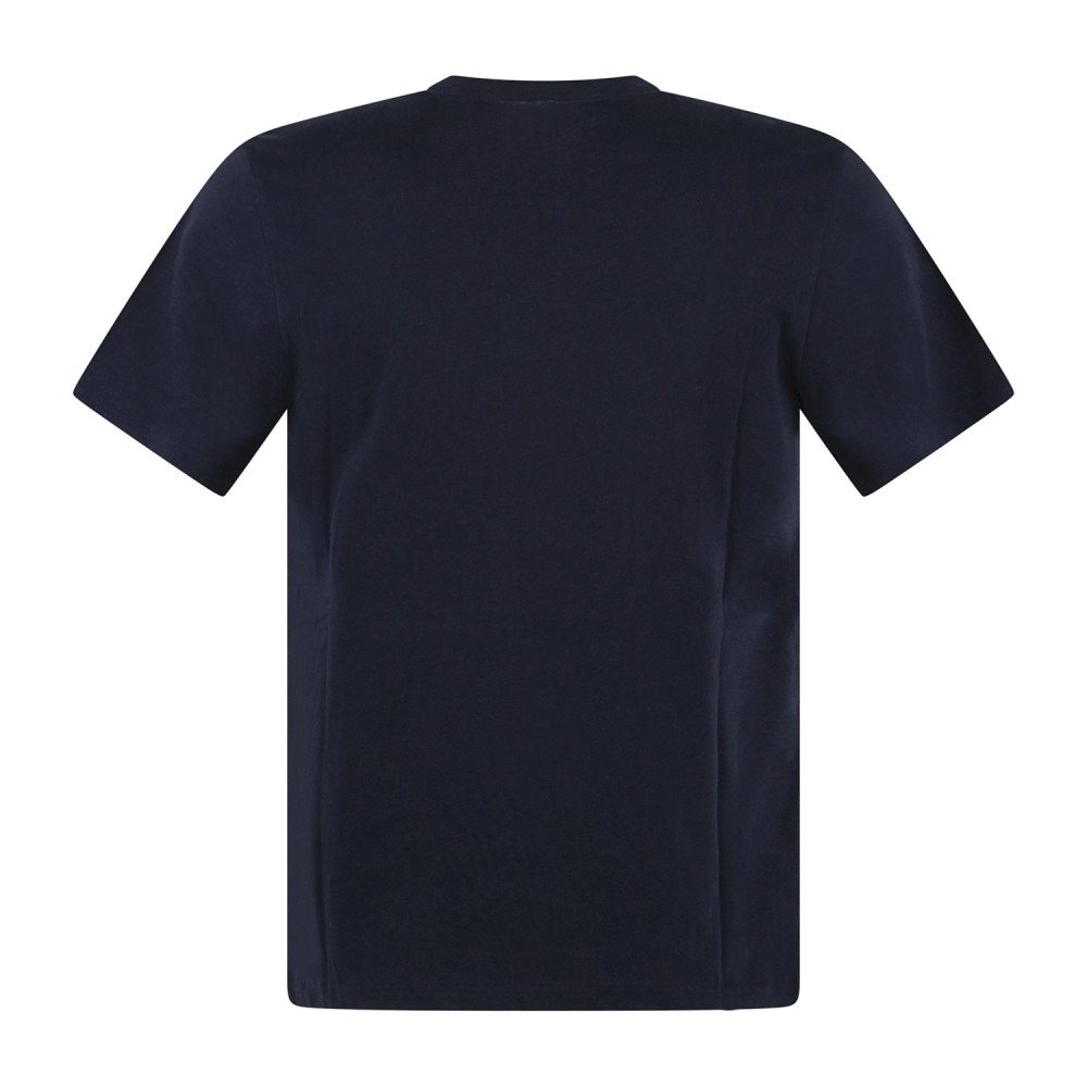 Polo Ralph Lauren - T-shirt blu con patch orsetto ricamato sul petto per uomo |