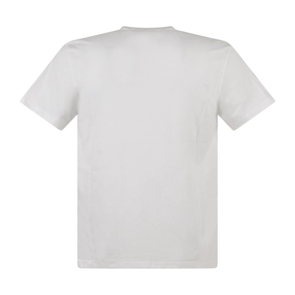 Polo Ralph Lauren - T-shirt bianca con patch orsetto ricamato sul petto per