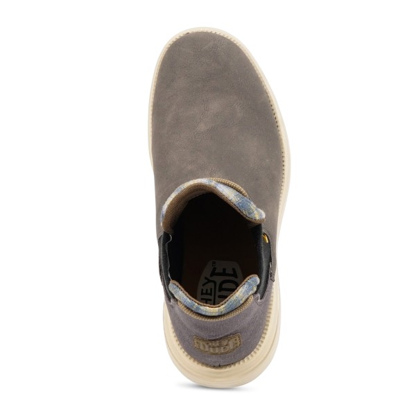 Hey Dude - Stivaletto Branson classic marrone in ecopelle per uomo | 42065/2z4