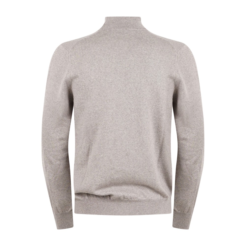 Gran Sasso - Lupetto beige in lana extrafine merinos per uomo | lupo m/l 55155