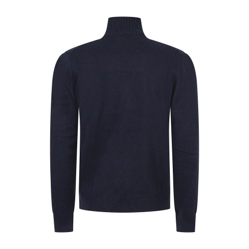Roy Roger's - Dolcevita blu in lana e cashmere per uomo | rru775ct48xxxx c0048 2