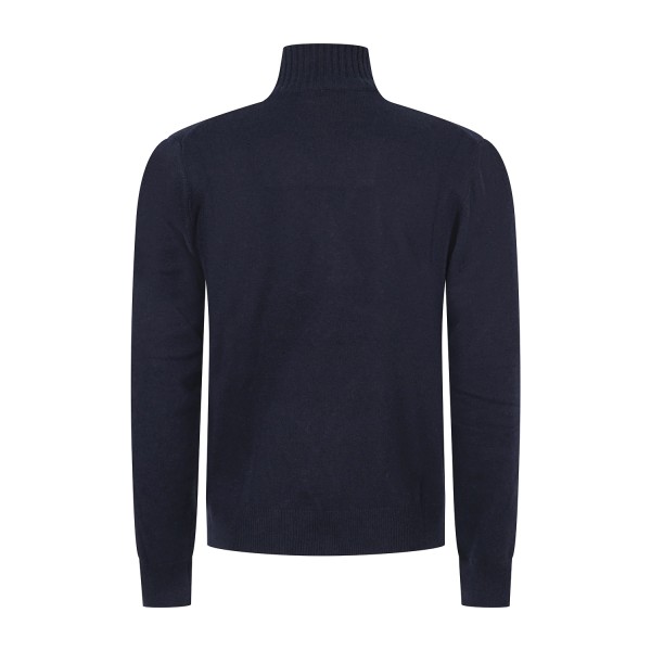 Roy Roger's - Dolcevita blu in lana e cashmere per uomo | rru775ct48xxxx c0048