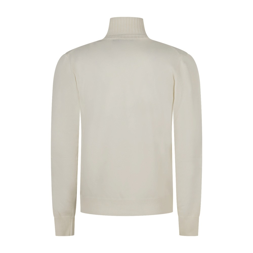 Roy Roger's | Dolcevita bianco in lana e cashmere per uomo