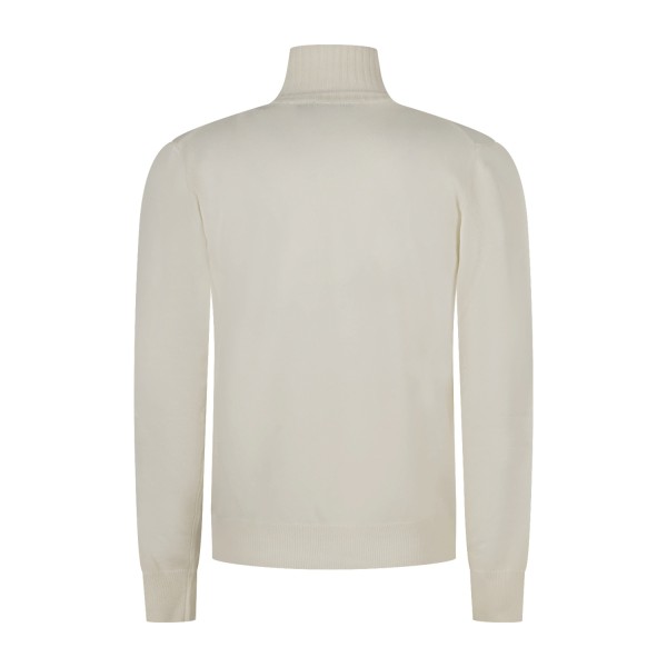 Roy Roger's | Dolcevita bianco in lana e cashmere per uomo