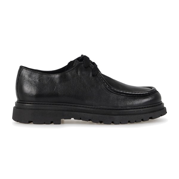 Antica Cuoieria - Scarpa Derby WAX nera in pelle per uomo | 23156-w-vu1 wax nero