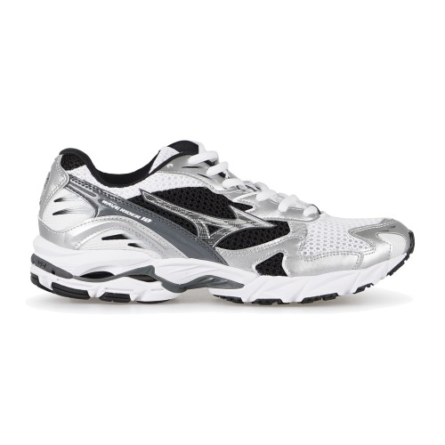 Mizuno - Sneakers grigia Wave Rider 10 in nylon e pelle scamosciata per uomo |