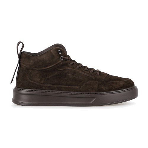 Barracuda - Sneaker alta marrone in camoscio Phoenix Mid per uomo | bu3652