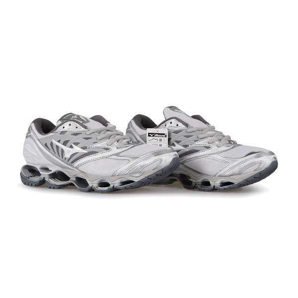 Mizuno - Sneaker bianco Wave Prophecy LS mesh traspirante per uomo | d1ga3337