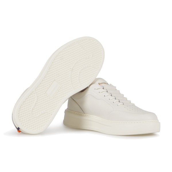 Barracuda - Sneaker slip-on bianca in pelle Phoenix per uomo | bu3510