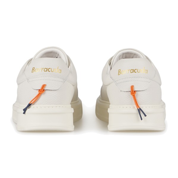 Barracuda - Sneaker slip-on bianca in pelle Phoenix per uomo | bu3510