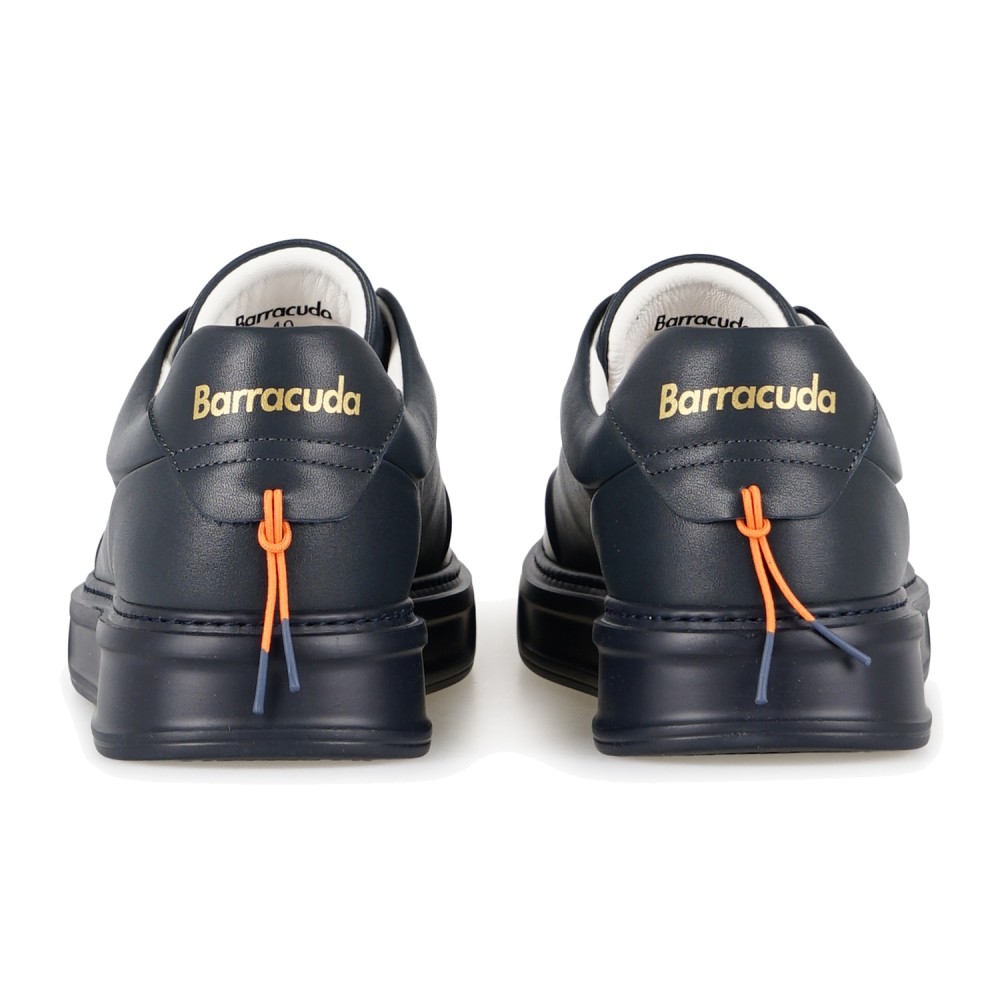Barracuda | Sneaker slip-on blu in pelle Phoenix per uomo