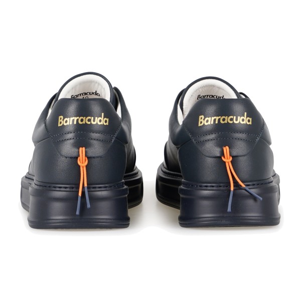 Barracuda | Sneaker slip-on blu in pelle Phoenix per uomo