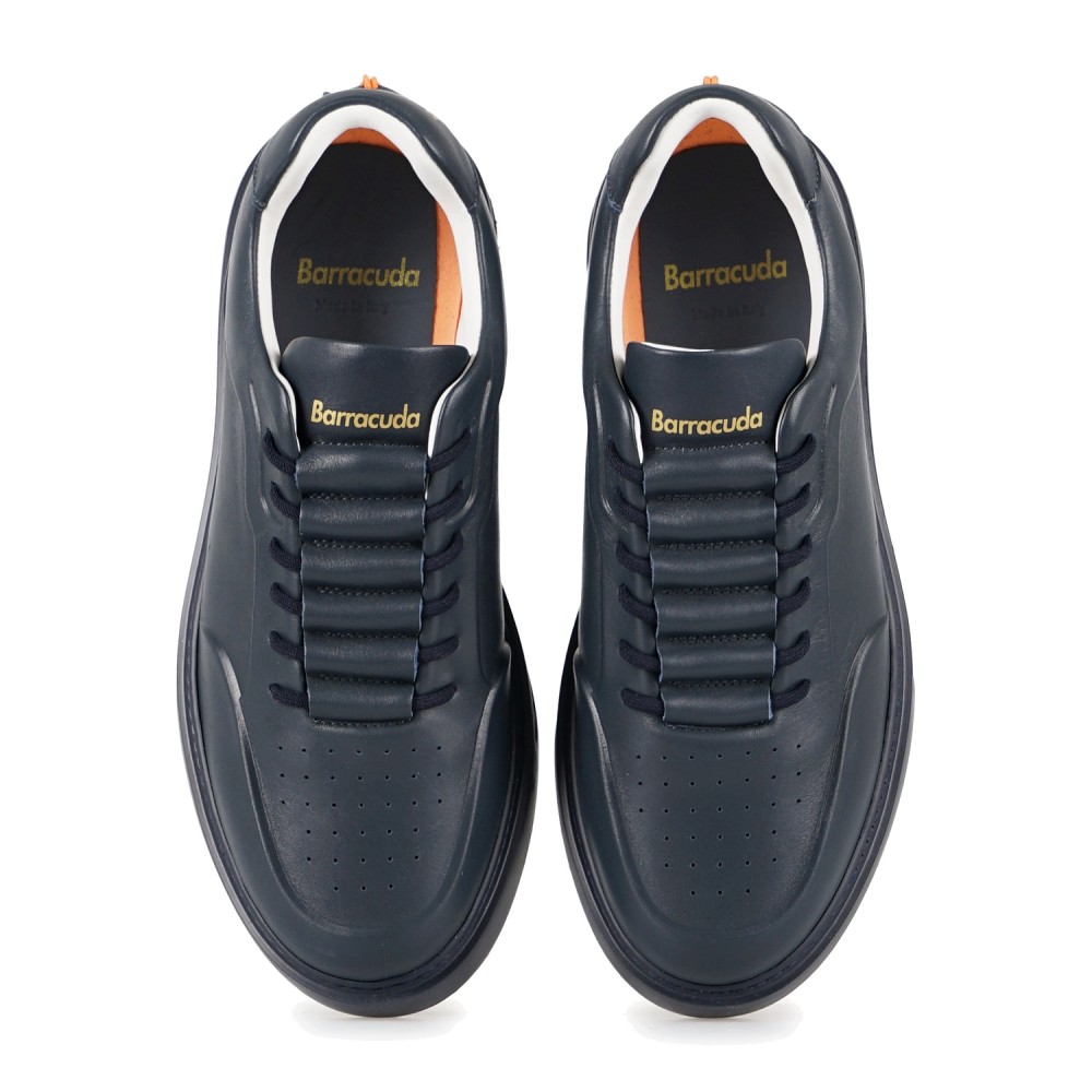 Barracuda | Sneaker slip-on blu in pelle Phoenix per uomo