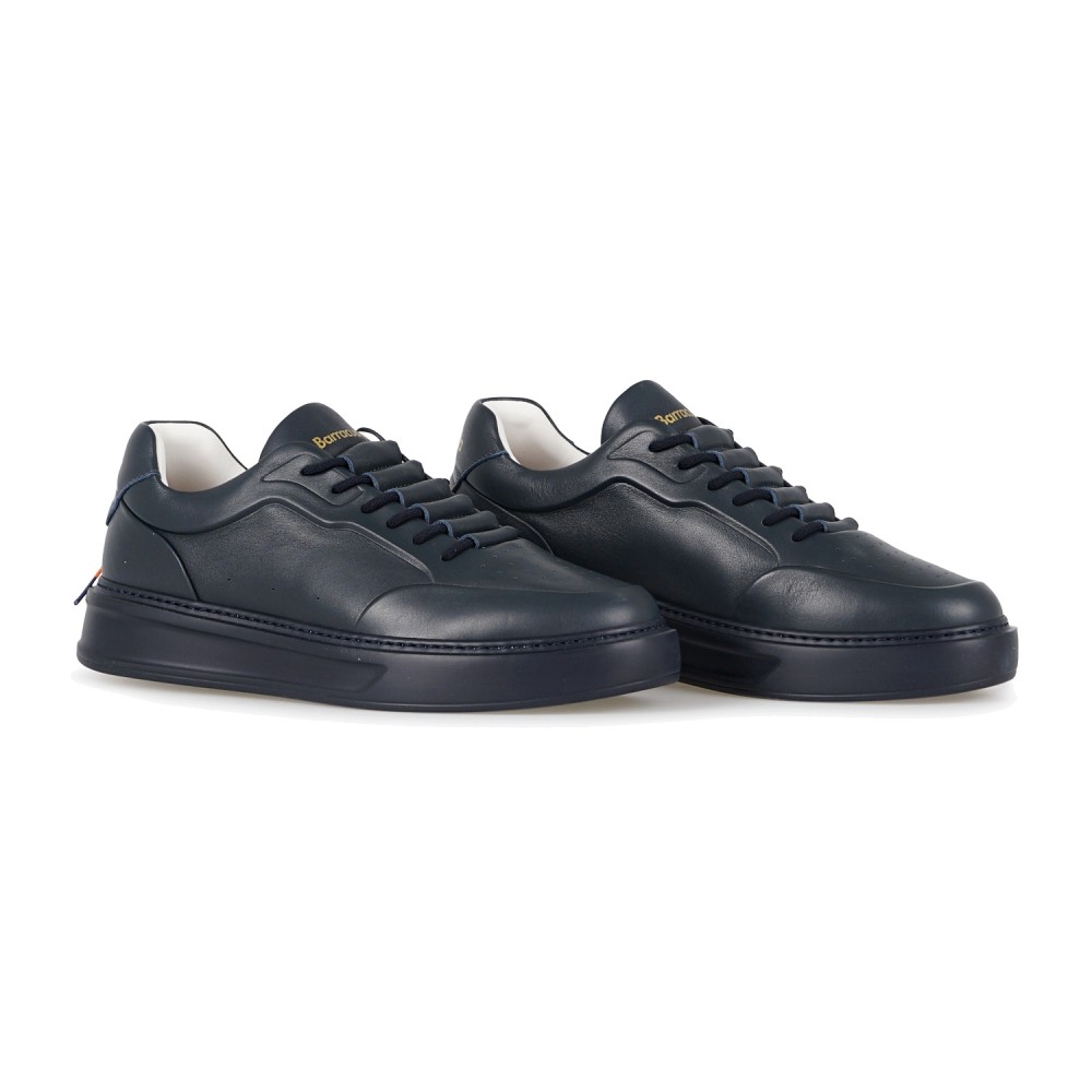 Barracuda | Sneaker slip-on blu in pelle Phoenix per uomo