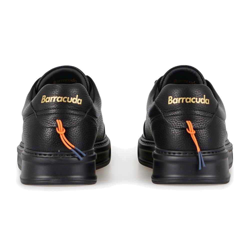 Barracuda - Sneaker slip-on nera in pelle Phoenix per uomo | bu3510a v2899 nero