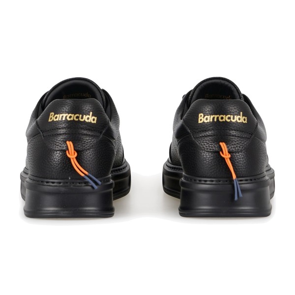 Barracuda - Sneaker slip-on nera in pelle Phoenix per uomo | bu3510a v2899 nero