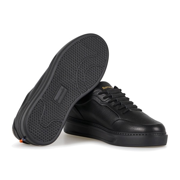 Barracuda - Sneaker slip-on nera in pelle Phoenix per uomo | bu3510a v2899 nero